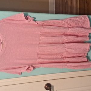 Old navy pink baby doll dress